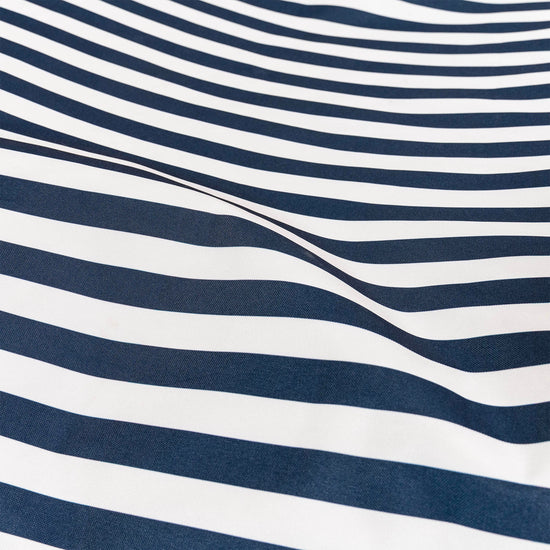 Pouf Géant XXL Original - Rayures Bleu Marine 06