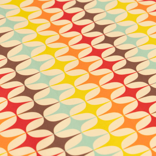 Pouf Géant XXL - Imprimé Rétro Abstrait 04