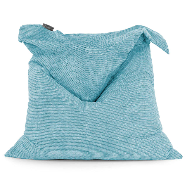 Pouf Géant XXL - Pompon Mer Égée 01