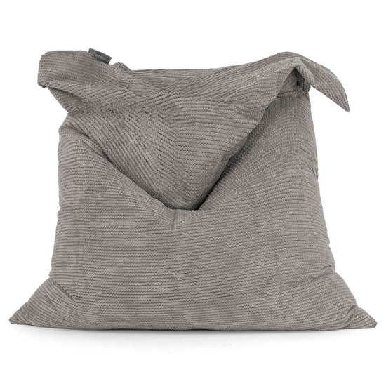 Pouf Géant XXL - Pompon Anthracite 01
