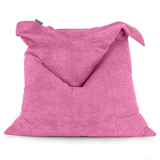 Pouf Géant XXL - Pompon Rose 01