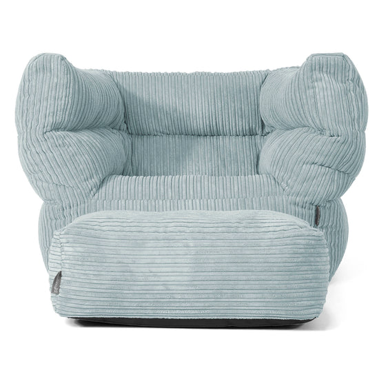 Albert Pouf Fauteuil Design - Vert Menthe 02
