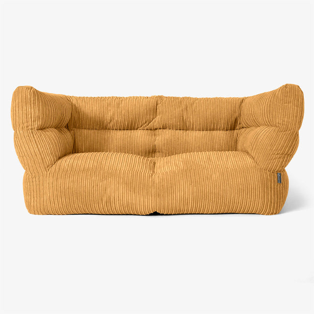 Canapé Pouf Albert 2 places - Miel doré 01