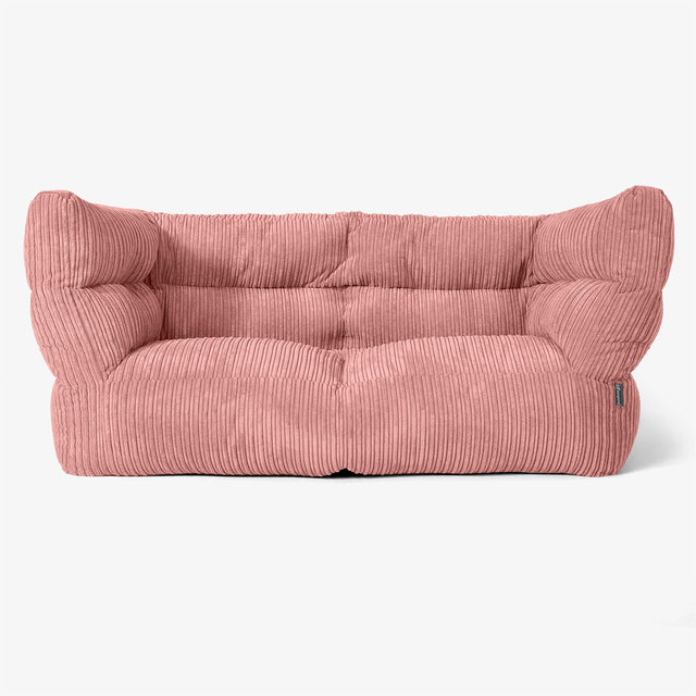 Canapé Pouf Albert 2 places - Pêche 01