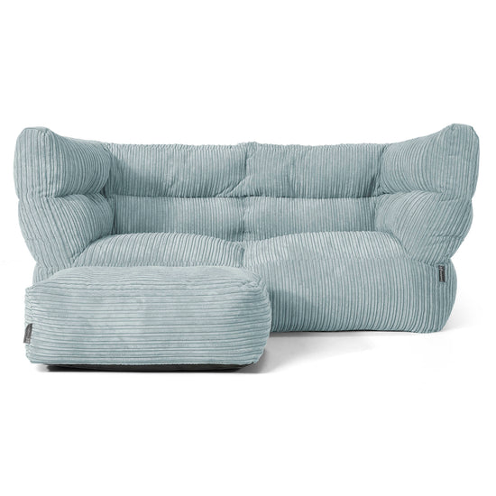 Canapé Pouf Albert 2 places - Vert Menthe 02