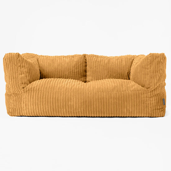Canapé Pouf Albert 2 places - Miel doré 01