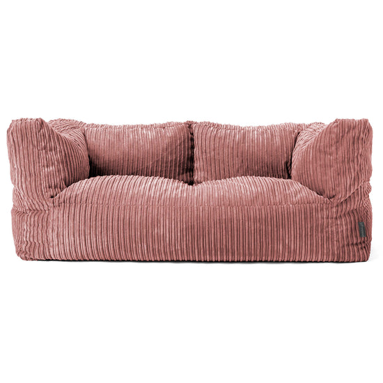 Canapé Pouf Albert 2 places - Pêche 01