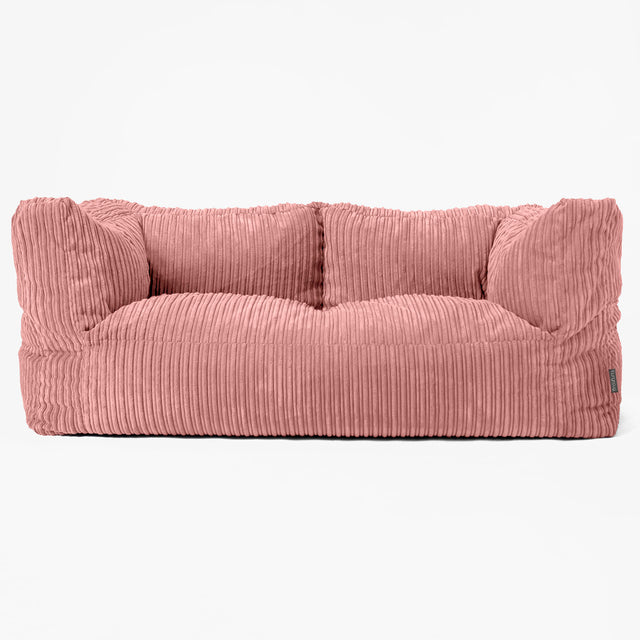 Canapé Pouf Albert 2 places - Pêche 01