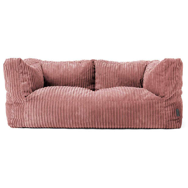 Canapé Pouf Albert 2 places - Pêche 01