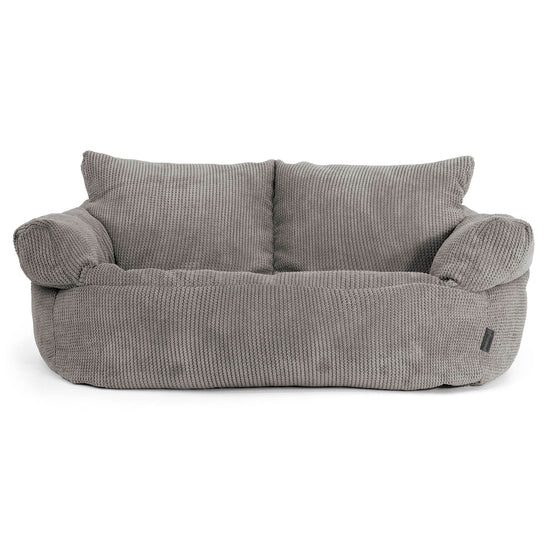 Joséphine Canapé Pouf - Pompon Anthracite 01