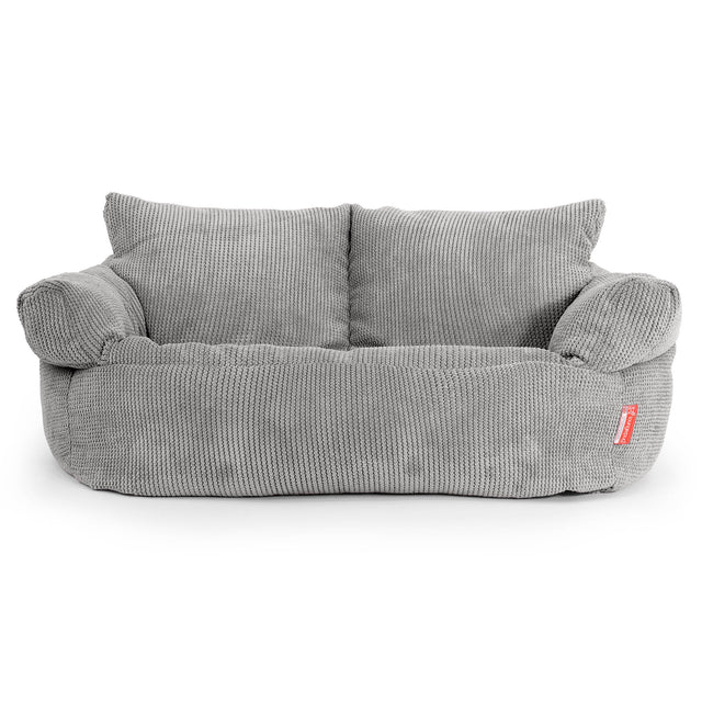Joséphine Canapé Pouf - Pompon Anthracite 01