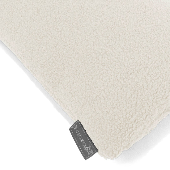 Housse de Coussin Rectangulaire 35 x 50cm - Bouclé Ivoire 02
