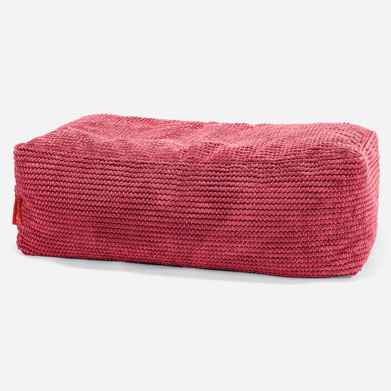 Gros Repose Pied - Pompon Rouge pastel 01
