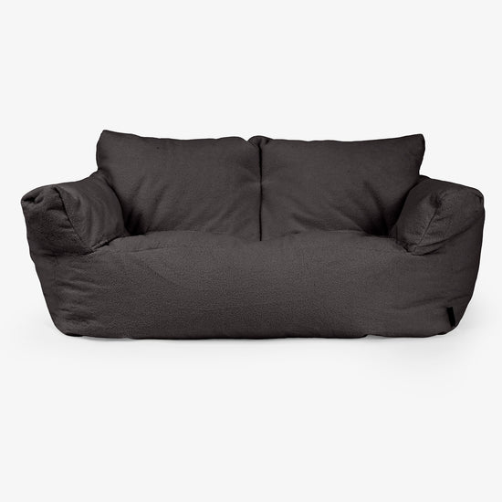 Joséphine Canapé Pouf - Bouclé Anthracite 01