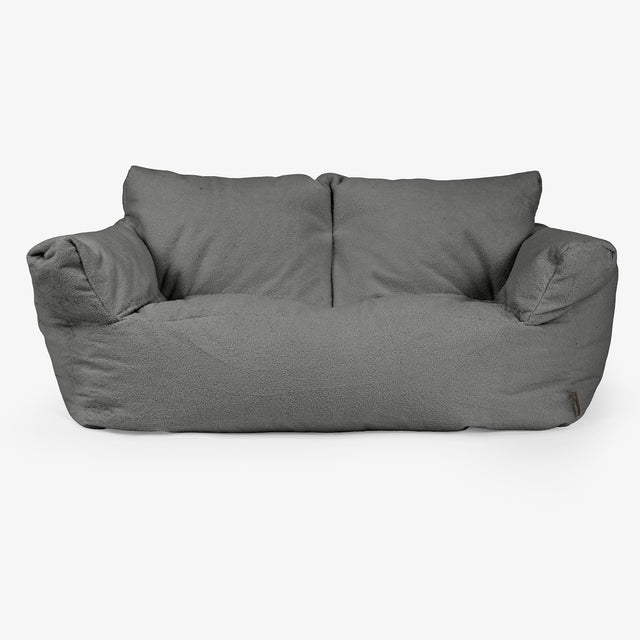 Joséphine Canapé Pouf - Bouclé Gris 01