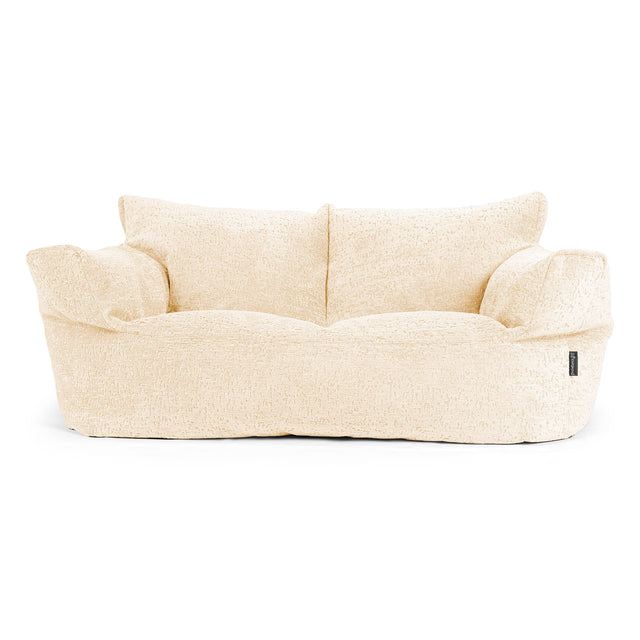 Joséphine Canapé Pouf - Chenille Luxe Ivoire 01