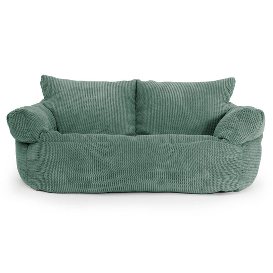 Joséphine Canapé Pouf - Pompon Vert Mousse 01