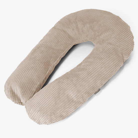 Oreiller Câlin - Pompon Ivoire 01