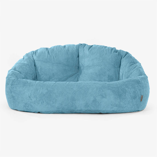 Pouf Canapé Bubble - Pompon Mer Égée 01