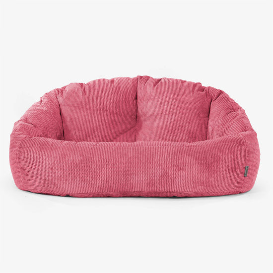 Pouf Canapé Bubble - Pompon Rouge pastel 01