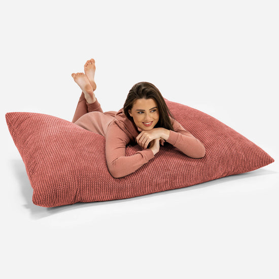 Pouf Géant XXL - Pompon Citrouille 03