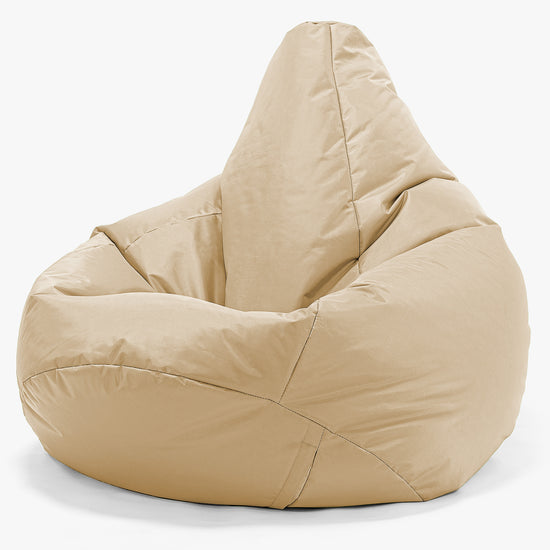Pouf Poire Gamer - SmartCanvas™ Beige 02
