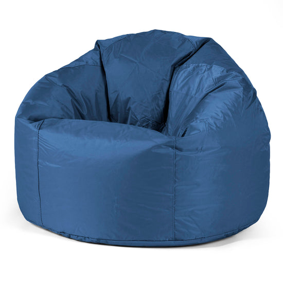 Pouf Poire Classique - SmartCanvas™ Bleu Marine 01