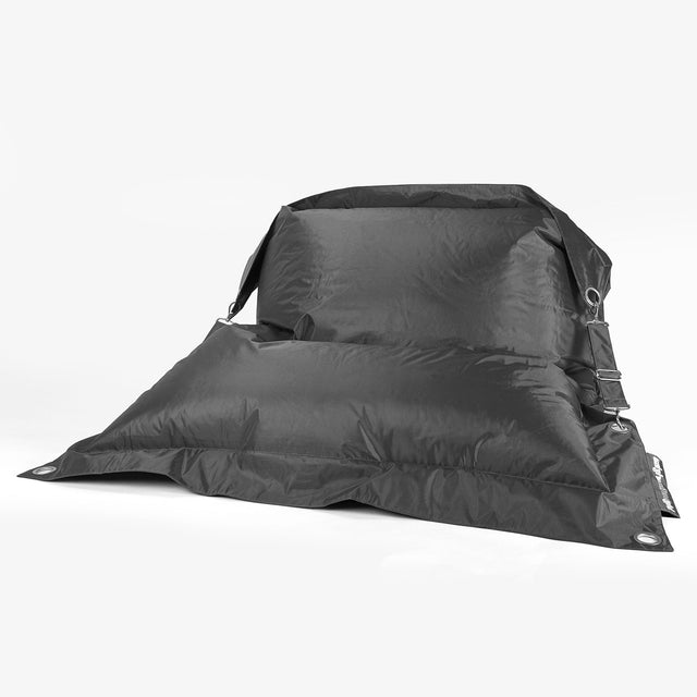 Pouf Géant XXL Original 'Braced' - SmartCanvas™ Noir 01
