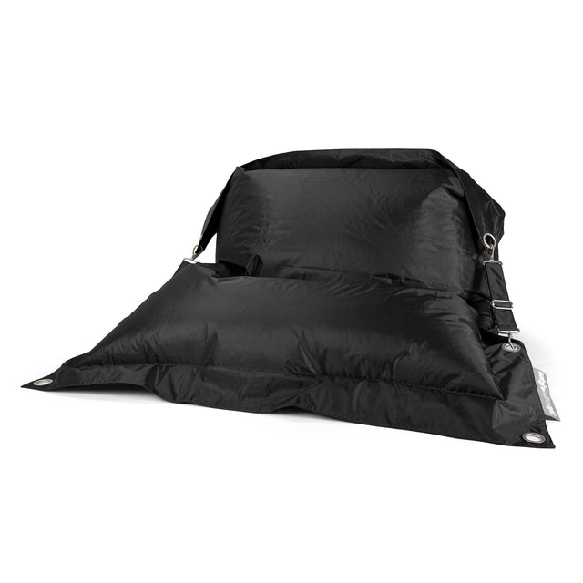 Pouf Géant XXL Original 'Braced' - SmartCanvas™ Noir 01