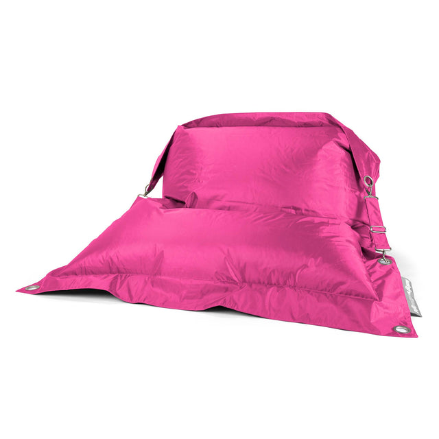 Pouf Géant XXL Original 'Braced' - SmartCanvas™ Rose Cerise 01