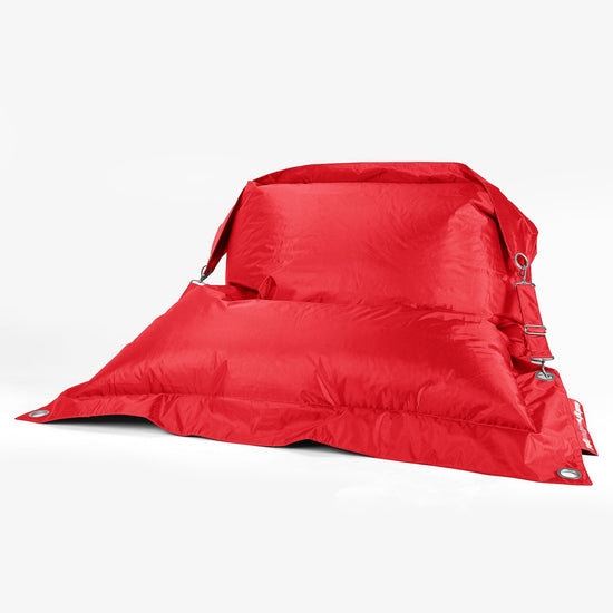 Pouf Géant XXL Original 'Braced' - SmartCanvas™ Rouge 01