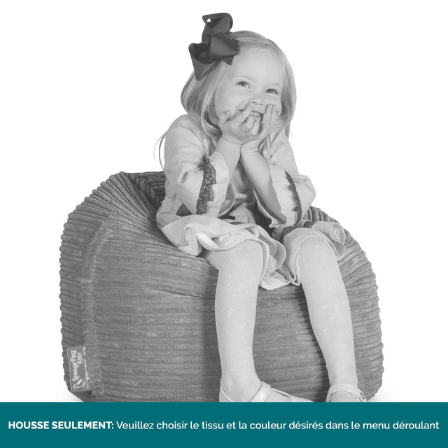 Pouf Enfant 2-6 ans HOUSSE SEULE - Remplacement / Pièces détachées 01