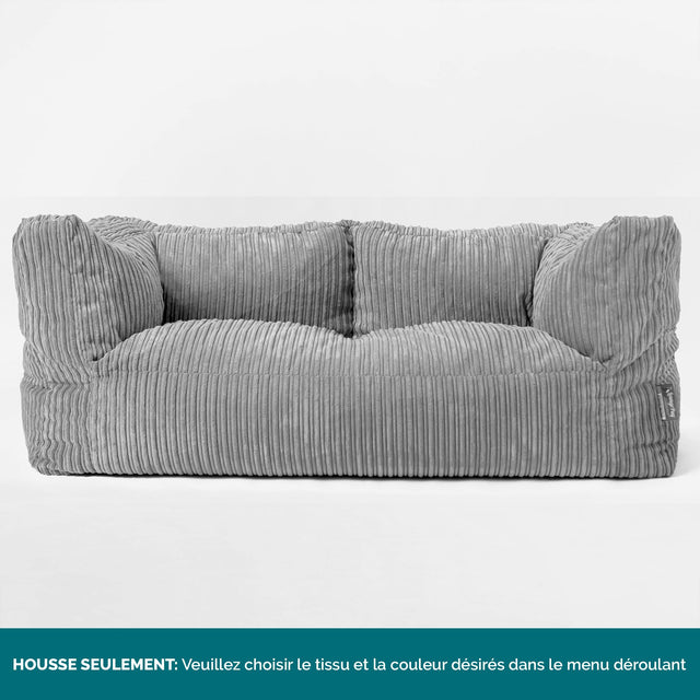 Canapé Pouf Albert 2 places HOUSSE SEULE - Remplacement / Pièces détachées 01
