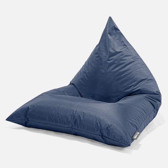 Gros Pouf Poire - SmartCanvas™ Bleu Marine 01