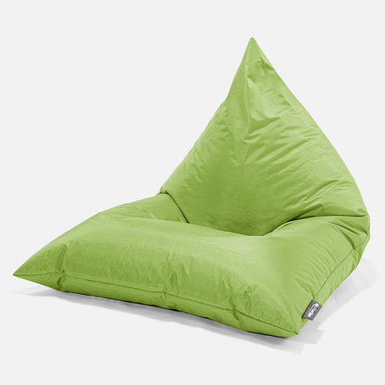 Gros Pouf Poire - SmartCanvas™ Vert Acide 01
