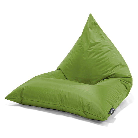 Gros Pouf Poire - SmartCanvas™ Vert Acide 01