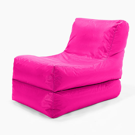 SmartCanvas™ Pouf Bain de Soleil Convertible - Rose Cerise 03