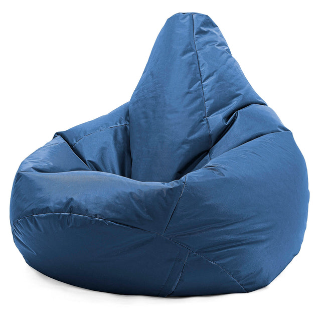 Pouf Poire Gamer - SmartCanvas™ Bleu Marine 01