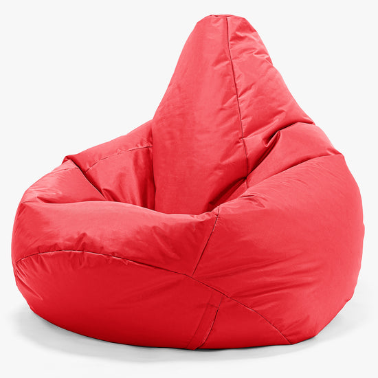 Pouf Poire Gamer - SmartCanvas™ Rouge 02