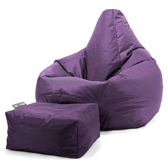 Pouf Poire Gamer - SmartCanvas™ Violet 01