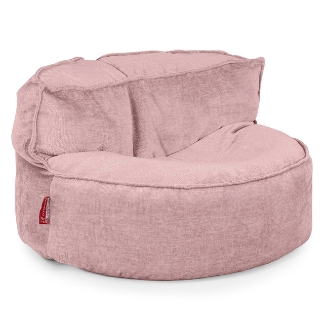 Canapé Pouf Chloe - Chenille Rose 01