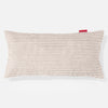 Coussin Géant 40 x 80cm - Côtelé Crème 01