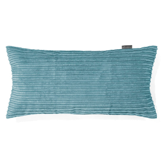 Coussin Géant 40 x 80cm - Côtelé Mer Égée 01