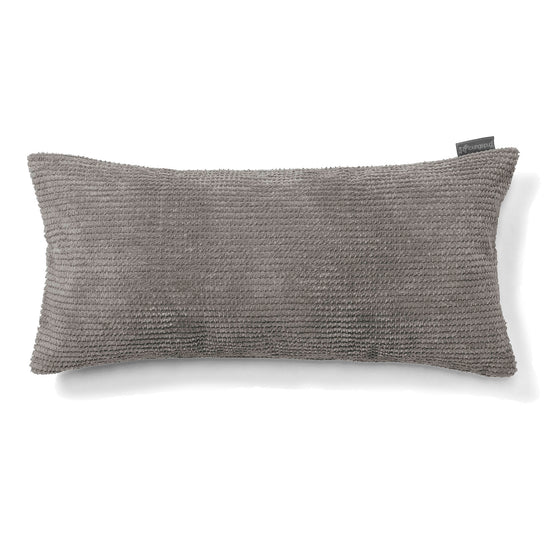 Coussin Géant 40 x 80cm - Pompon Anthracite 01