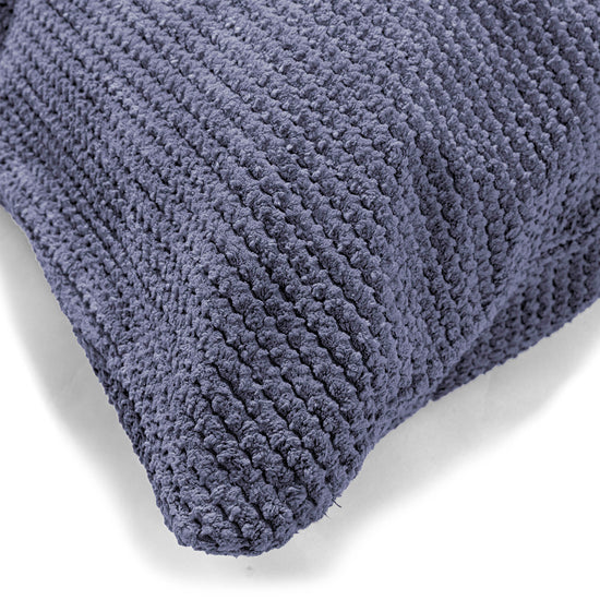 Coussin Géant 40 x 80cm - Pompon Violet 02