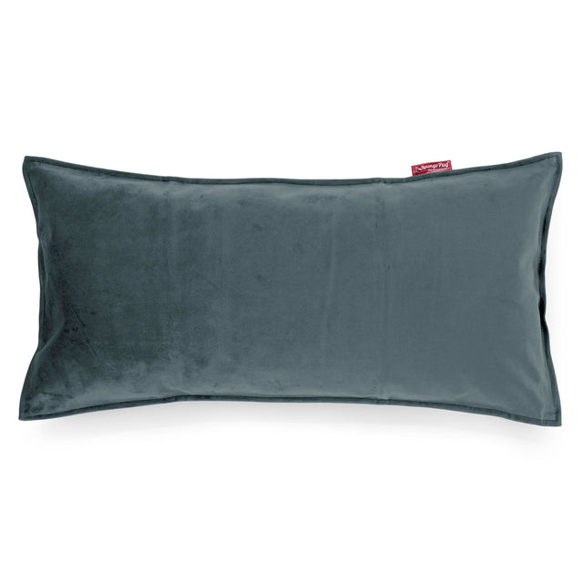 Coussin Géant 40 x 80cm - Velours Mer Égée 01