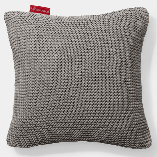 Coussin 47 x 47cm - 100% Coton Ellos Gris 01