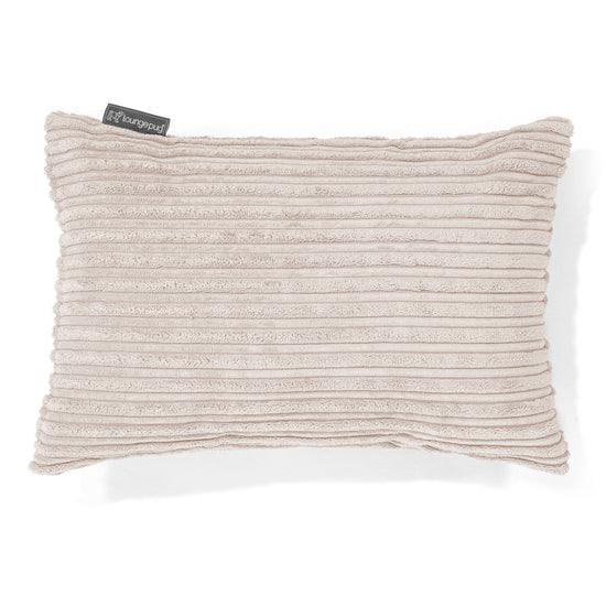 Coussin Rectangulaire 35 x 50cm - Côtelé Crème 01