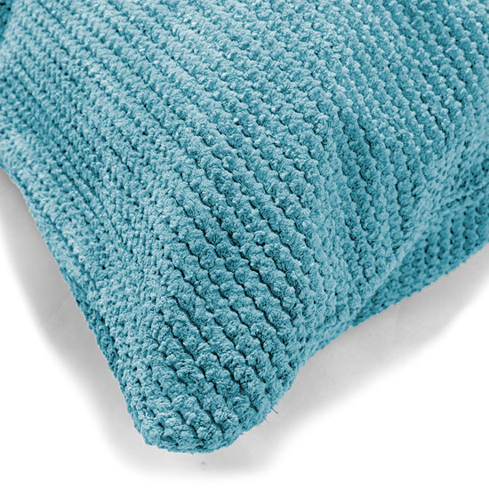 Coussin Rectangulaire 35 x 50cm - Pompon Mer Égée 02