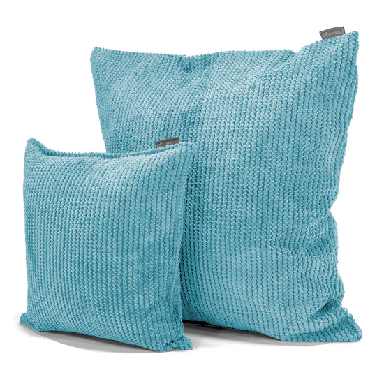 Grand Coussin 70 x 70cm - Pompon Mer Égée 02